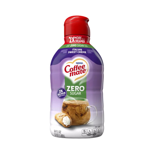 Nestle Coffee Mate Italian Sweet Sugar Free Creamer 64oz (1.89L)