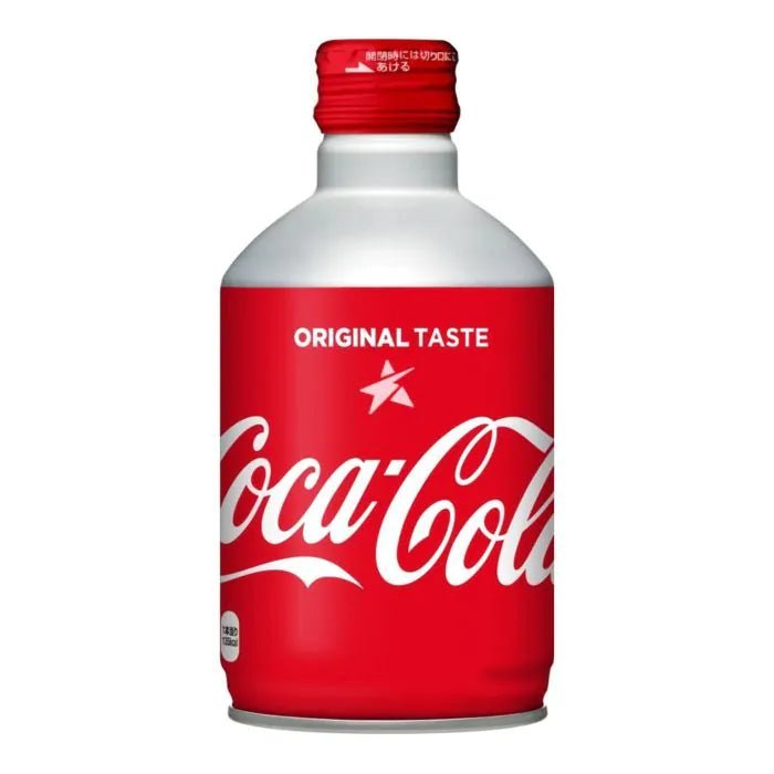 Japan Coca Cola Metal Bottle 300ml - Candybase