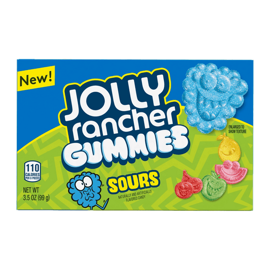 Jolly Rancher Sour Gummies Theater Box 3.5oz (99g) - Candybase