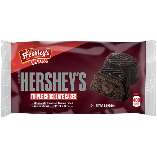 Mrs. Freshley's Hershey Triple Chocolate Cake 3.5oz (99g)