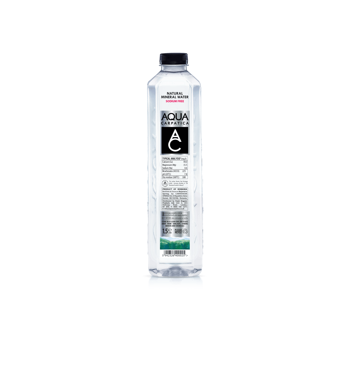 Aqua Carpatica - Still Natural Mineral Water 1.5L (PET)