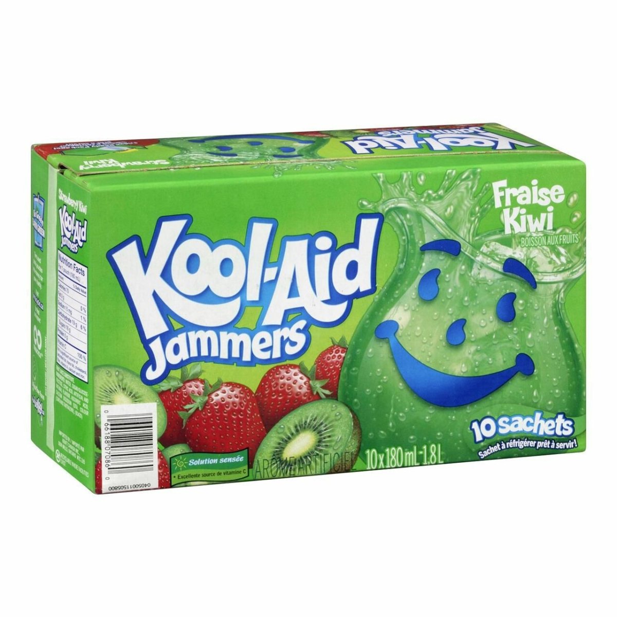 Kool Aid Jammers Strawberry Kiwi 180ml - Candybase