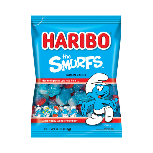 Haribo Peg Bag The Smurfs 4oz (113g)