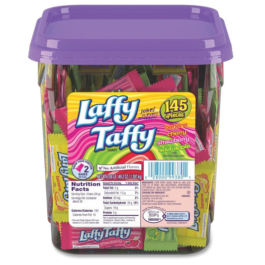 Laffy Taffy Variety Pack Tub 3.08lb (1.39kg) - Candybase