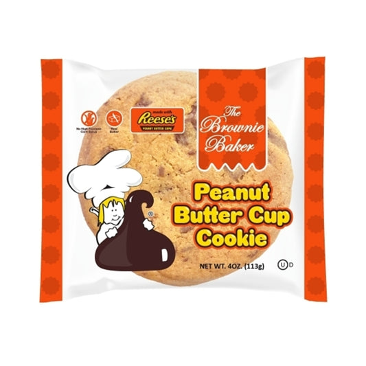 The Brownie Baker Peanut Butter Cup Cookie 4oz (113g)