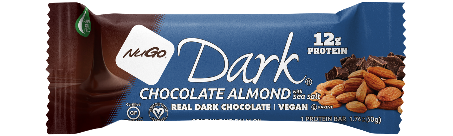 NuGo Dark Chocolate Almond 1.76oz (50g)