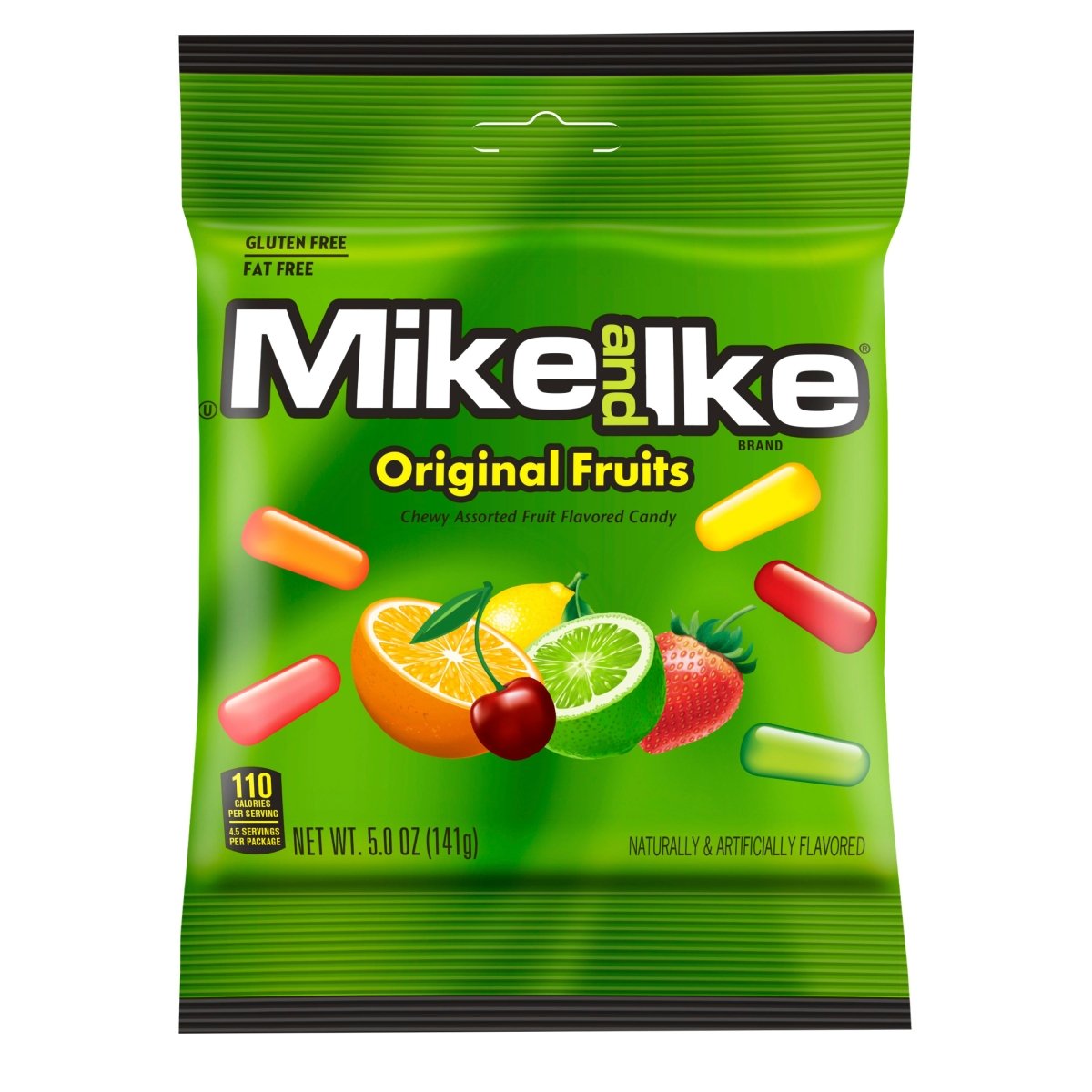 Mike & Ike Original Fruits Peg Bag 5oz (141g) - Candybase