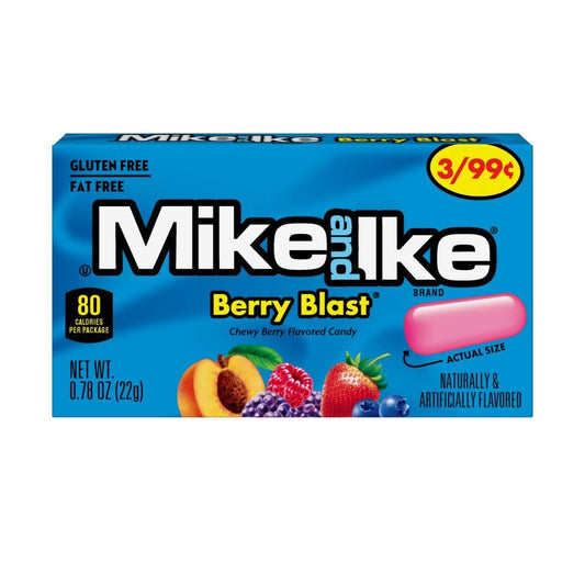 Mike & Ike Priced Berry Blast 0.78oz (22g) - Candybase