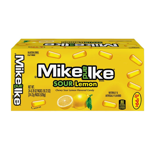 Mike & Ike Sour Lemon Priced 0.78oz (22g) - Candybase