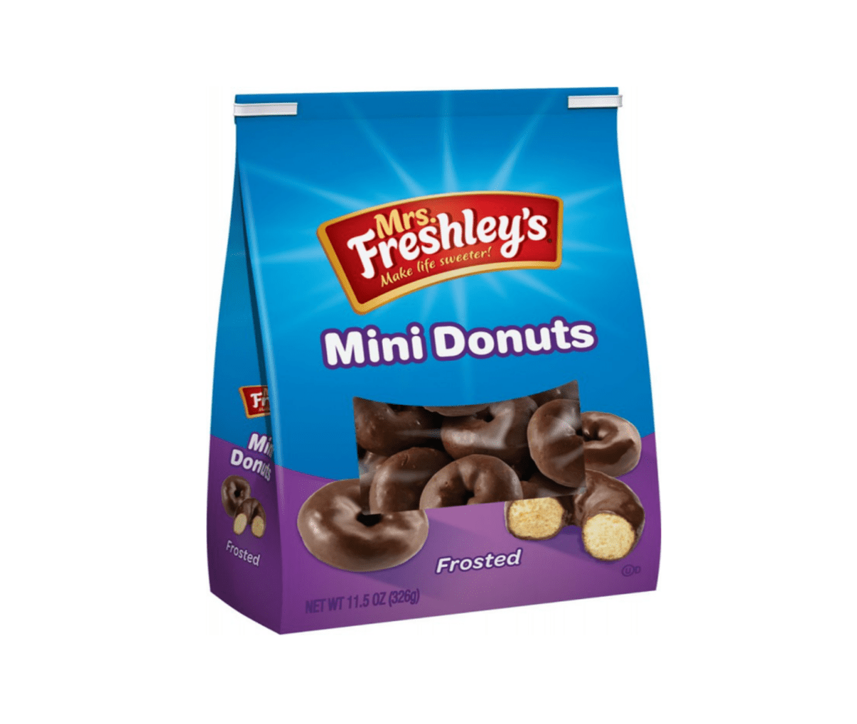 Mrs. Freshley's Chocolate Mini Donut 11.5oz (326g) - Candybase