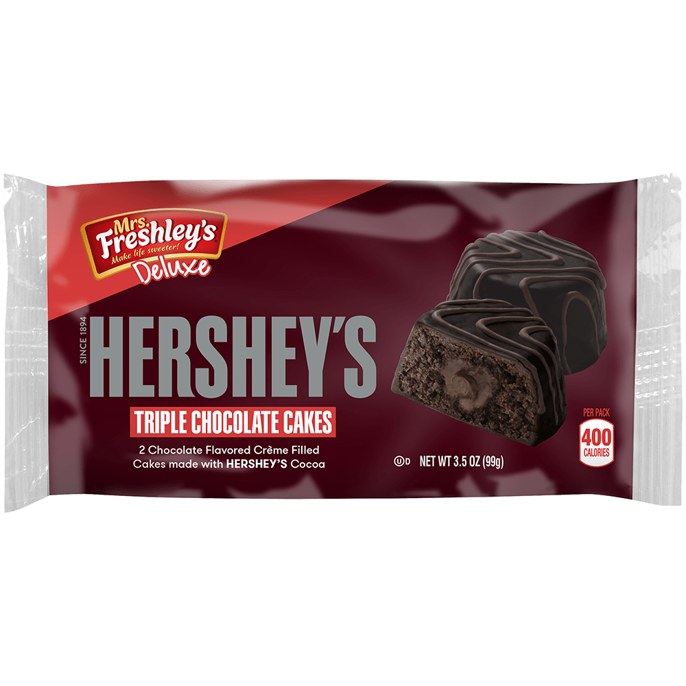 Mrs. Freshley's Hershey Triple Chocolate Cake 3.5oz (99g) - Candybase