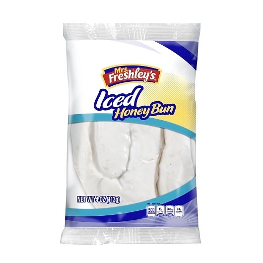 Mrs. Freshley's Iced Honey Bun 4oz (113g) - Candybase