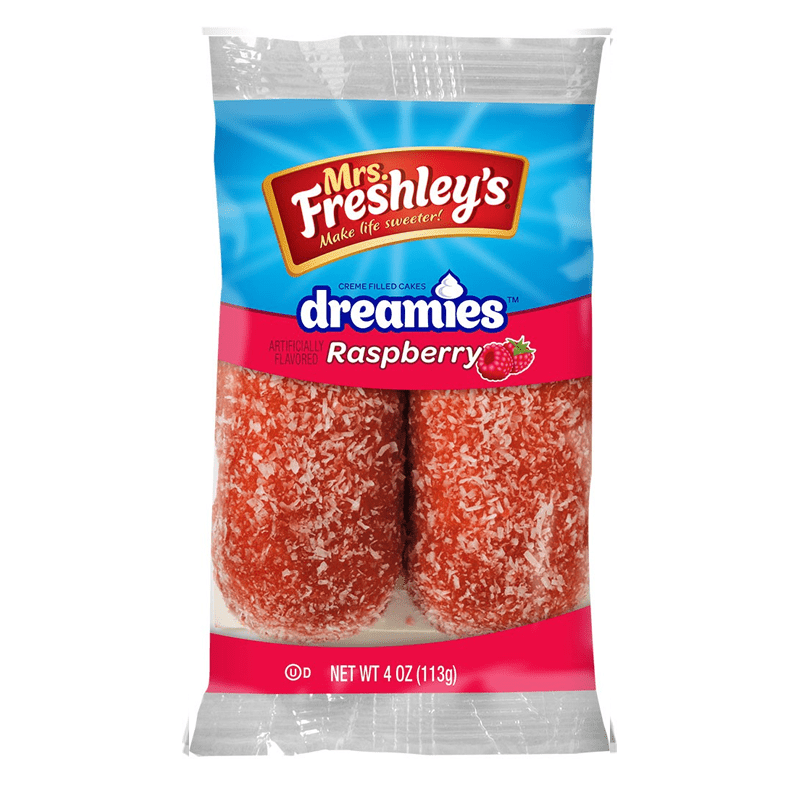 Mrs Freshly's Raspberry Dreamies Twin Pack 4oz (96g) - Candybase