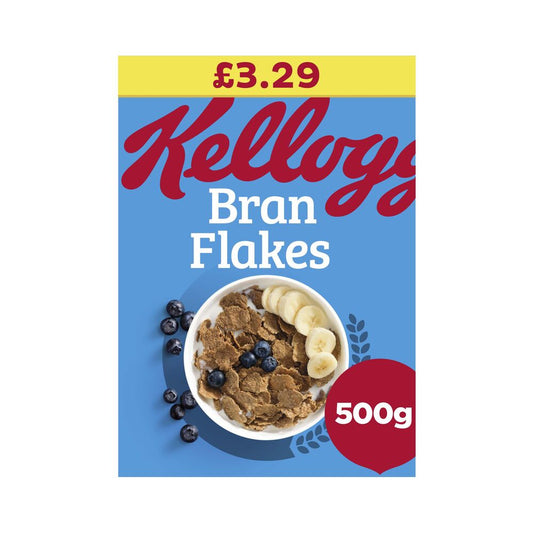 Kellogg's Bran Flakes PM £3.29 500g