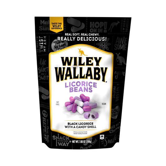 Wiley Wallaby Outback Beans Black 7.05oz (200g)