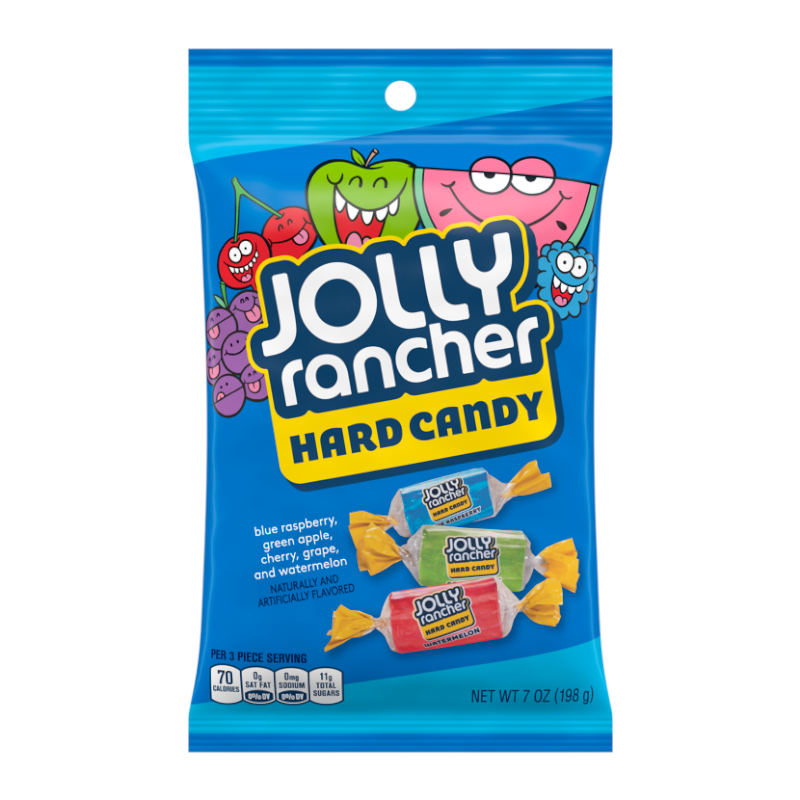 Jolly Rancher Hard Candy Peg Bag 7oz (198g) CA