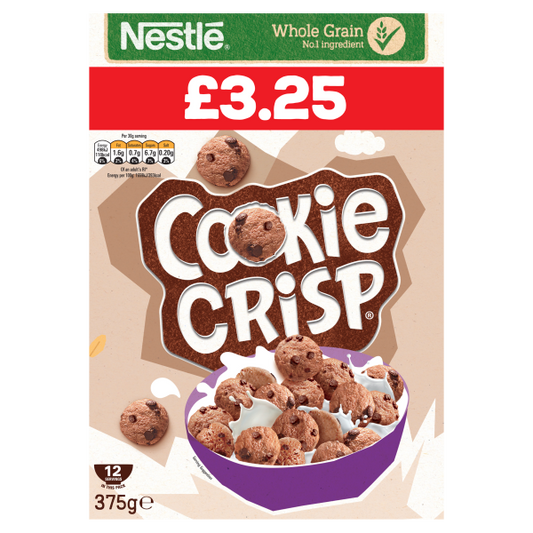 Nestle Cookie Crisp 375g PM £3.25