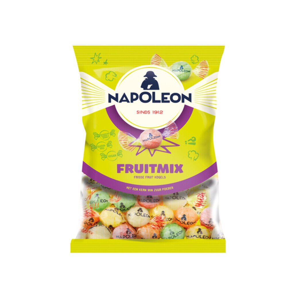 Napoleon Fruit Mix Bonbons 130g - Candybase