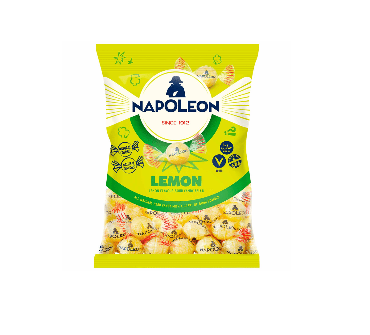 Napoleon Lemon Bonbons 130g - Candybase