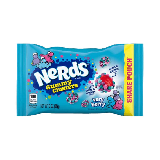 Nestle Nerds Clusters Gummy Very Berry Share Pack 3oz (85g)