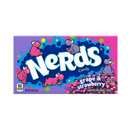 Nestle Nerds Grape/Strawberry Theater Box 5oz (141.7g)