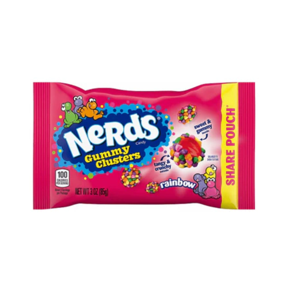 Nestle Nerds Clusters Gummy Rainbow Share Pack 3oz (85g)