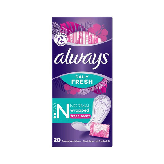 Always Dailies Fold & Wrap Scented 20's
