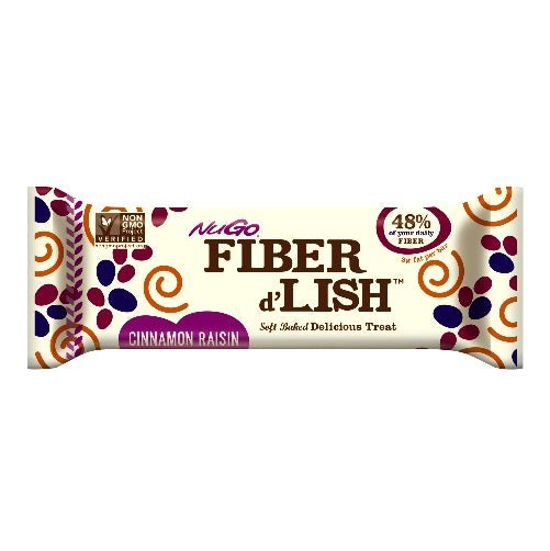 NuGo Fiber d’Lish Cinnamon Raisin (DAIRY) 1.6oz (45g) - Candybase