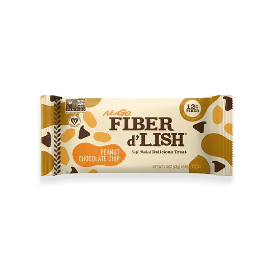 NuGo Fiber d’Lish Peanut Chocolate (45g) - Candybase