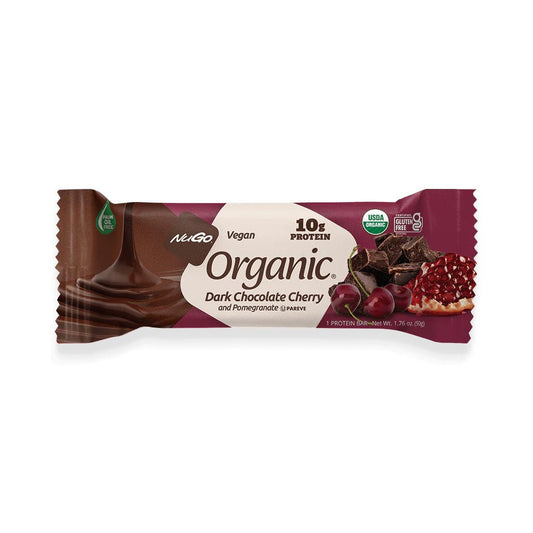 NuGo Organic Dark Chocolate Pomegranate 1.76 oz (50g) - Candybase