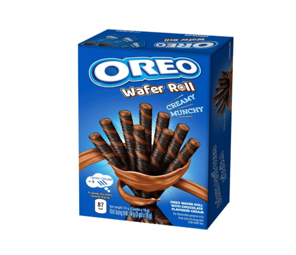 Oreo Wafer Roll Chocolate 54g - Candybase