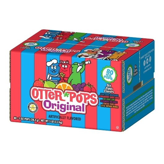 Otter Pops Original Freezer Pops 1oz (28.3g) 80s - Candybase