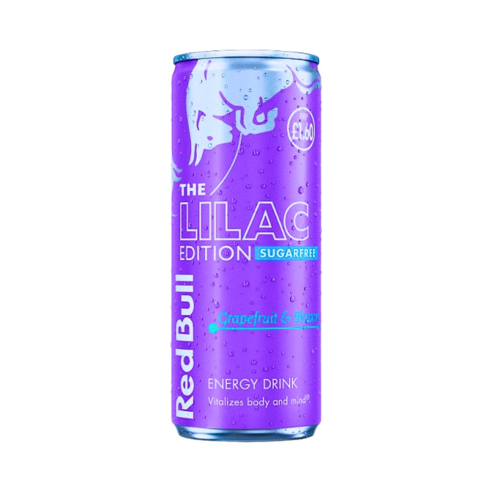 Red Bull Energy Drink Lilac Edition Grapefruit & Blossom 250ml PM £1.70
