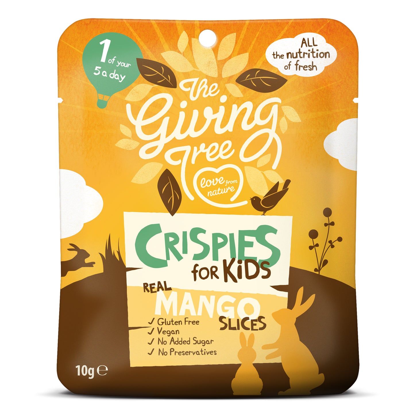 The Giving Tree Crispies for Kids Mango 10g