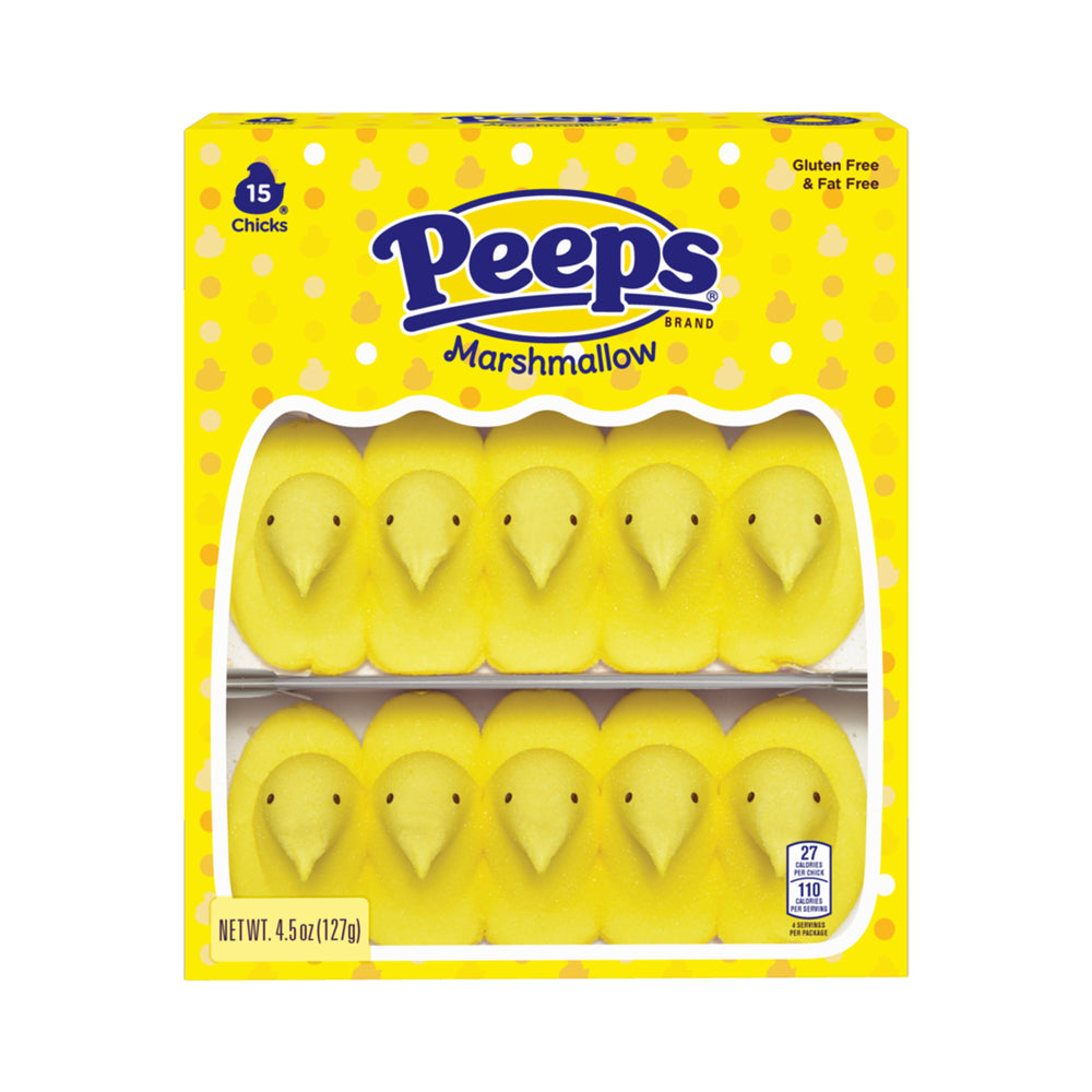 Peeps Easter Yellow Chicks Marshmallow 4.5oz (127g)