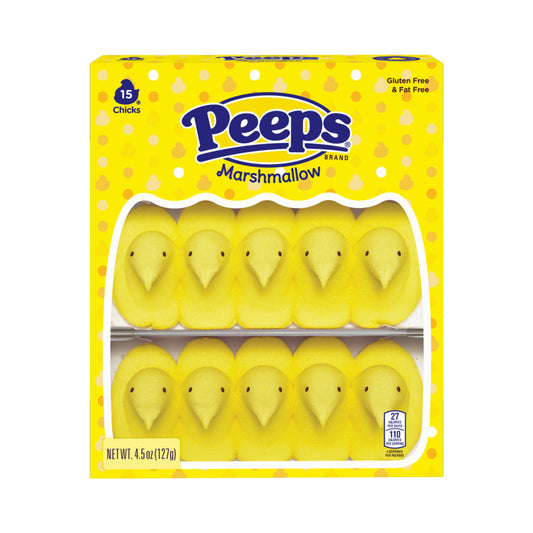 Peeps Easter Yellow Chicks Marshmallow 4.5oz (127g)