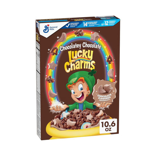 Lucky Charms Chocolatey Chocolate Cereal 10.6oz (300g)