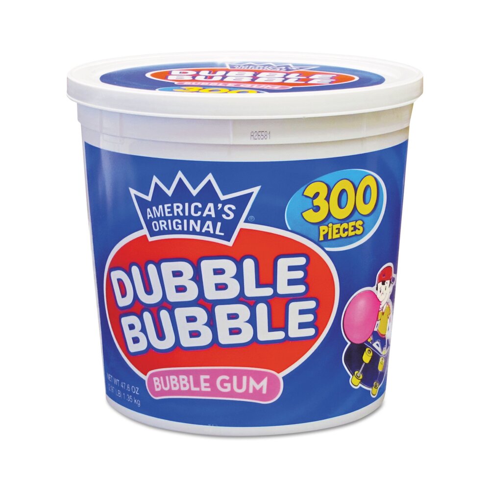 Dubble Bubble Bubble Gum 300 ct