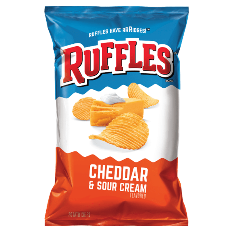 Ruffles Sour Cream & Cheddar 6.5oz (184.2g) - Candybase