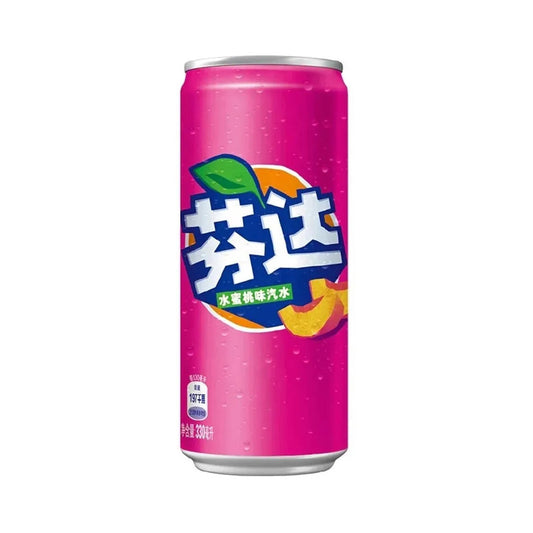 Fanta Peach Slim Can 330ml (CN)