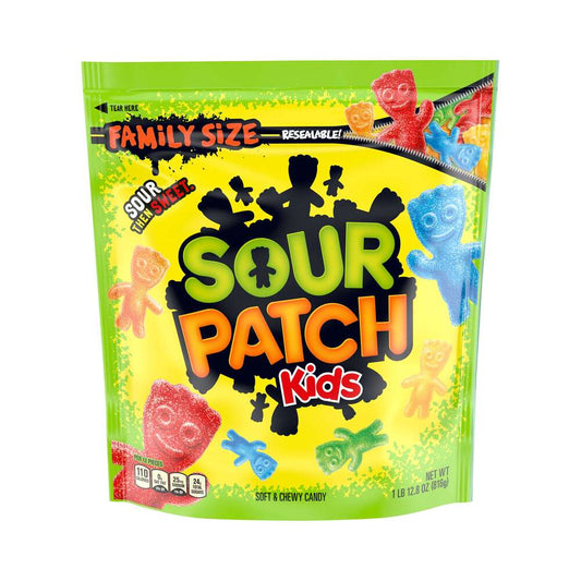 Sour Patch Kids Bag Family Size 1.8lb (816g)