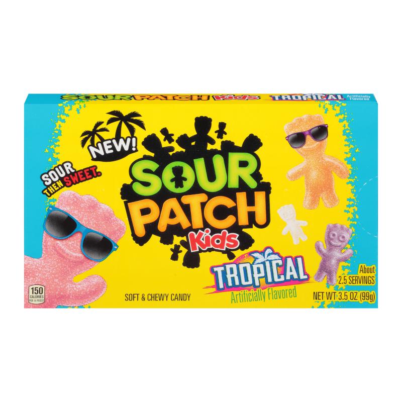 Sour Patch Kids Tropical Theater Box 3.5oz (99g) - Candybase