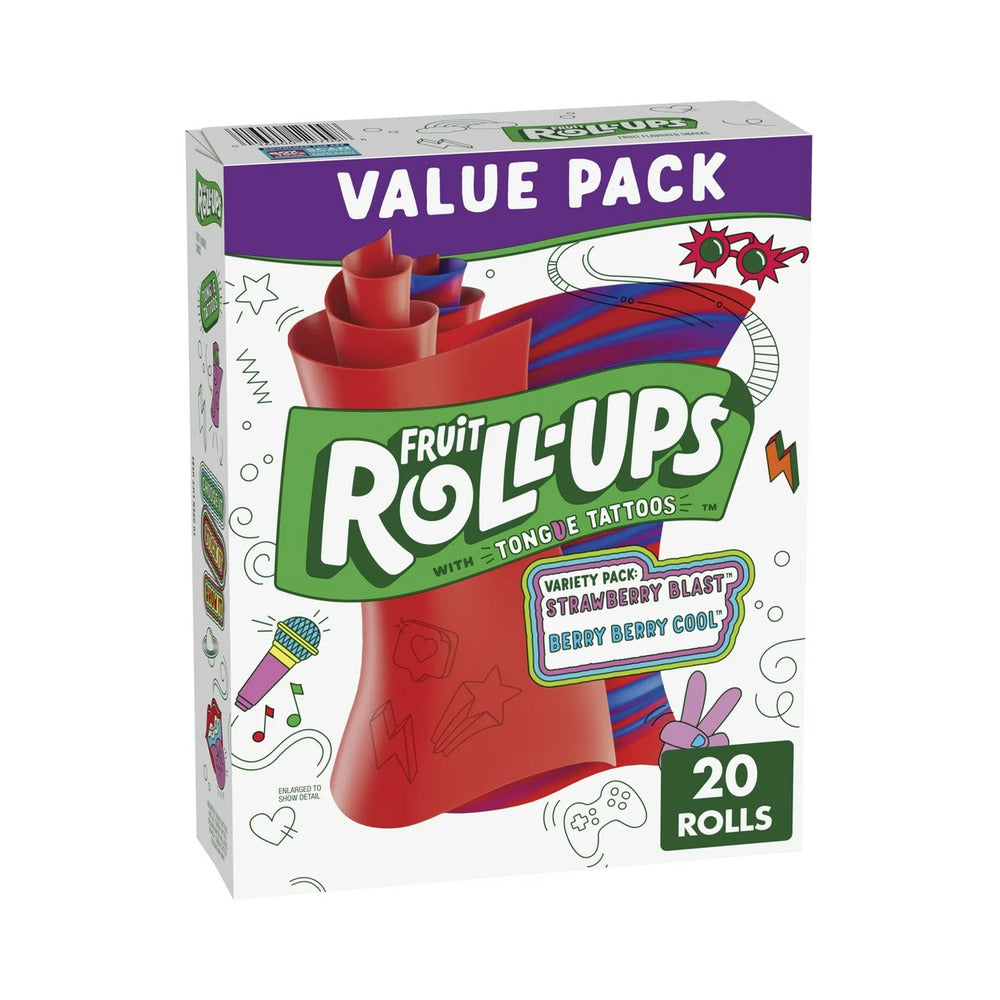 Fruit Roll Ups Variety Pack 20's