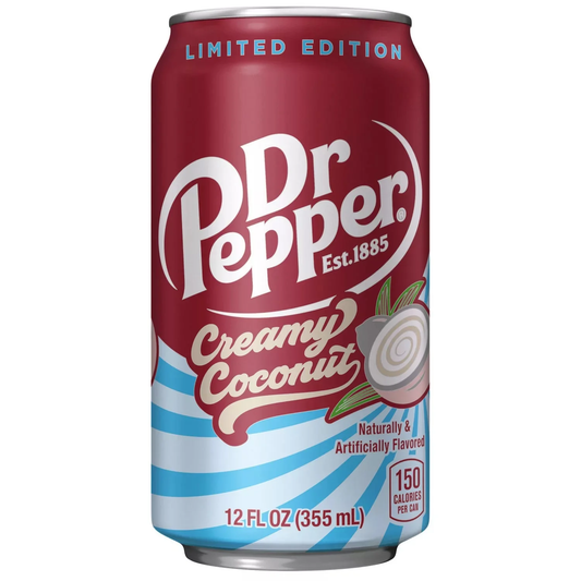Dr Pepper Creamy Coconut 12oz (330ml)