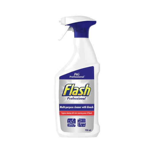 Flash Professional Cleaner With Bleach Spray 750ml