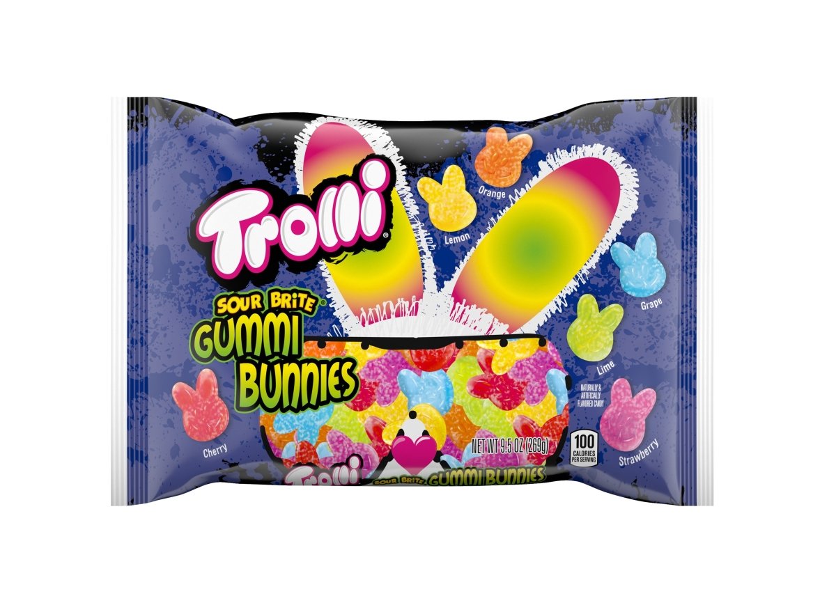 Trolli Sour Brite Easter Gummi Bunnies 9.5oz (269g) - Candybase