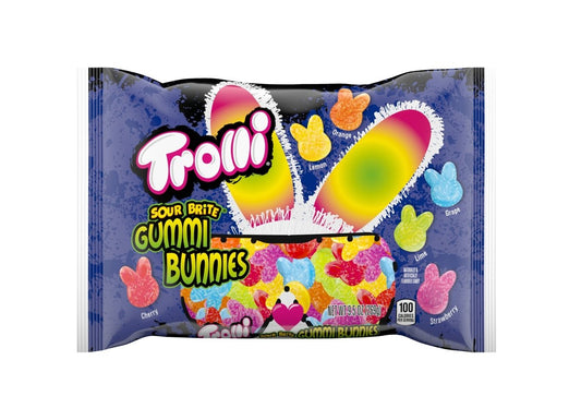 Trolli Sour Brite Easter Gummi Bunnies 9.5oz (269g) - Candybase