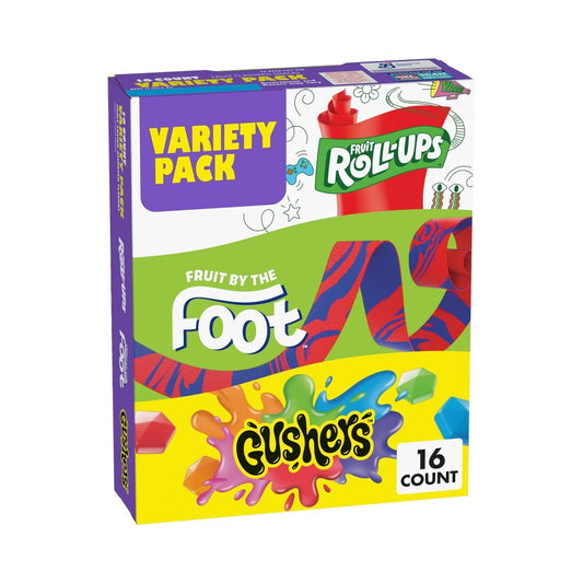 Betty Crocker Fruit Snacks Variety Pack 16's 10.2oz (288g)