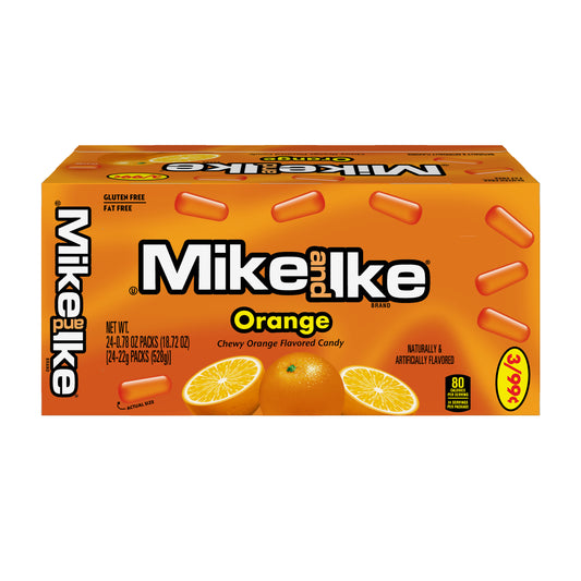Mike & Ike Orange Priced  0.78oz (22g)