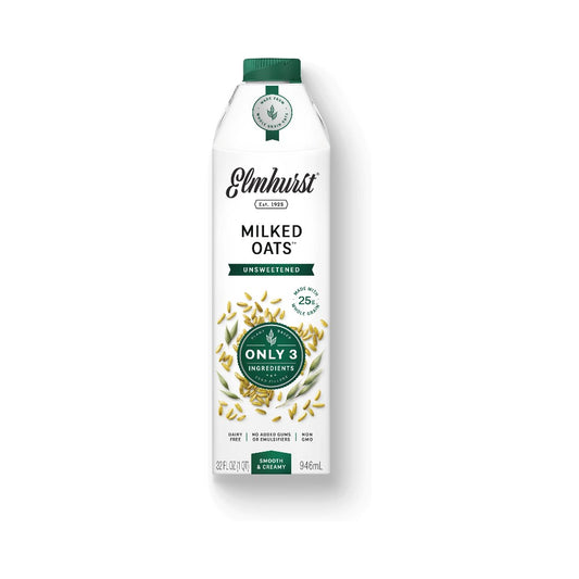 Elmhurst Milked Oats Unsweetened 32oz (946ml)